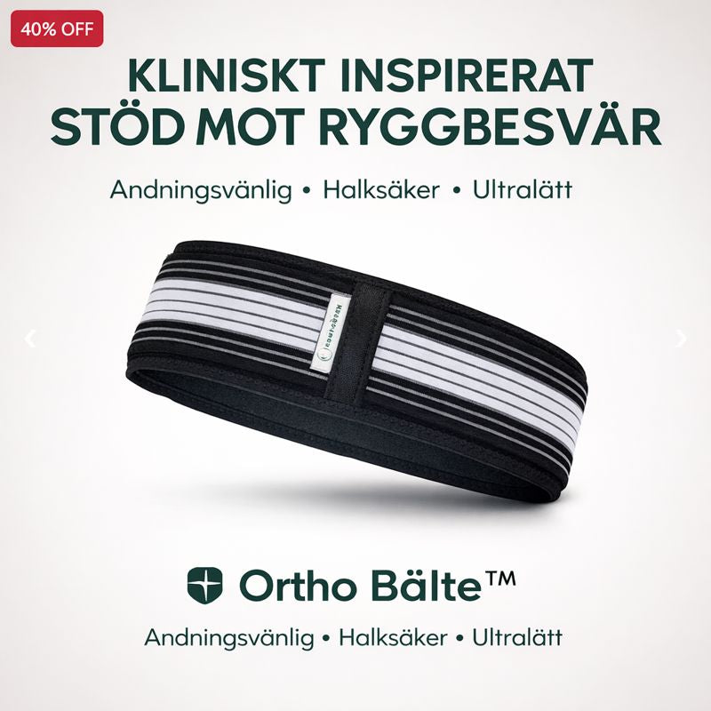 Ortho Bälte™-Stöd för Ischias och Ländryggssmärta